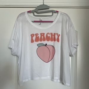 Pink Lily Boutique Peachy Crop Top